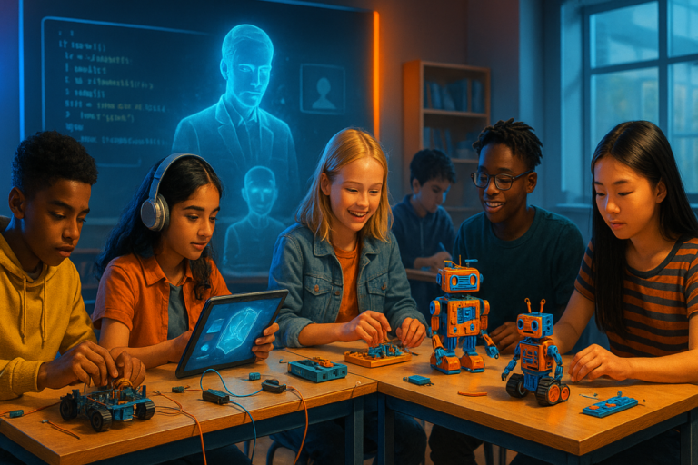 Robótica e Inteligência Artificial na Escola: O Que os Pais Precisam Saber em 2025