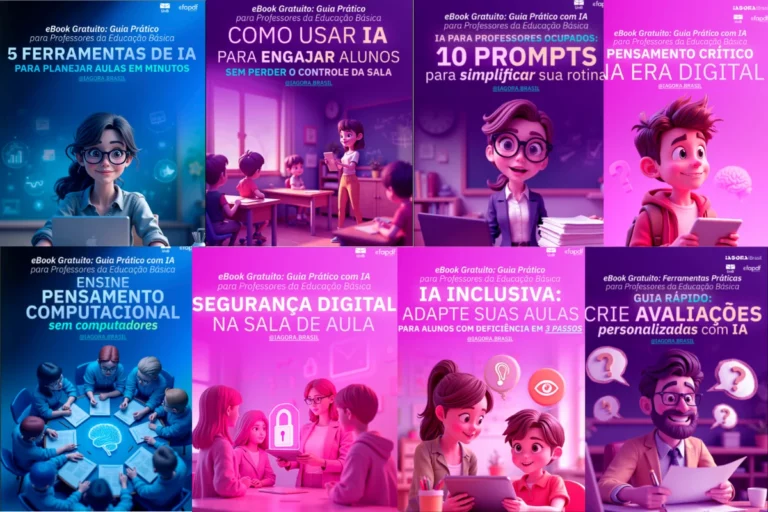 IA na Prática Docente: 10 Ebooks para Transformar Suas Aulas com Inteligência Artificial