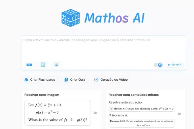 Mathos AI: O Solucionador de Matemática com Inteligência Artificial