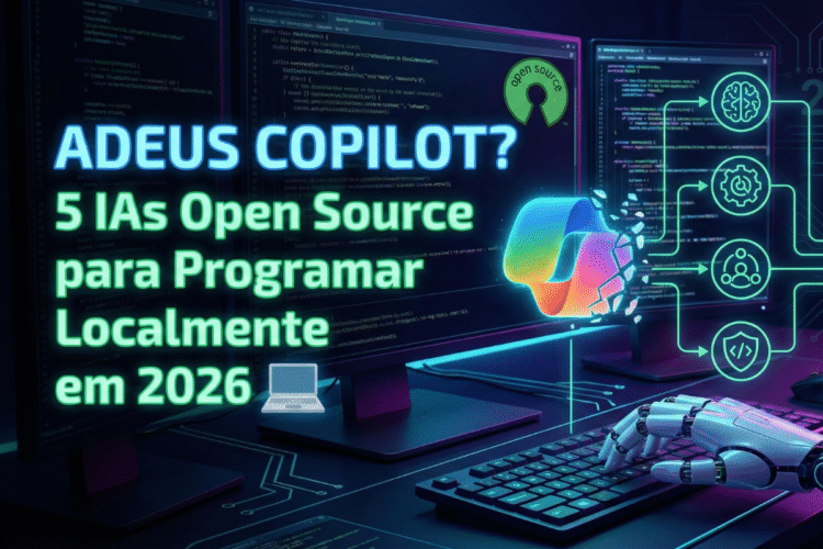 Adeus Copilot? 5 IAs Open Source para Programar Localmente em 2026 💻